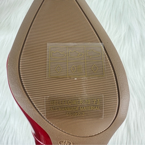 BAMBOO | Red Patent Leather Pump - Picture 14 of 14